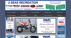 Desktop Screenshot of 3seasrecreation.com